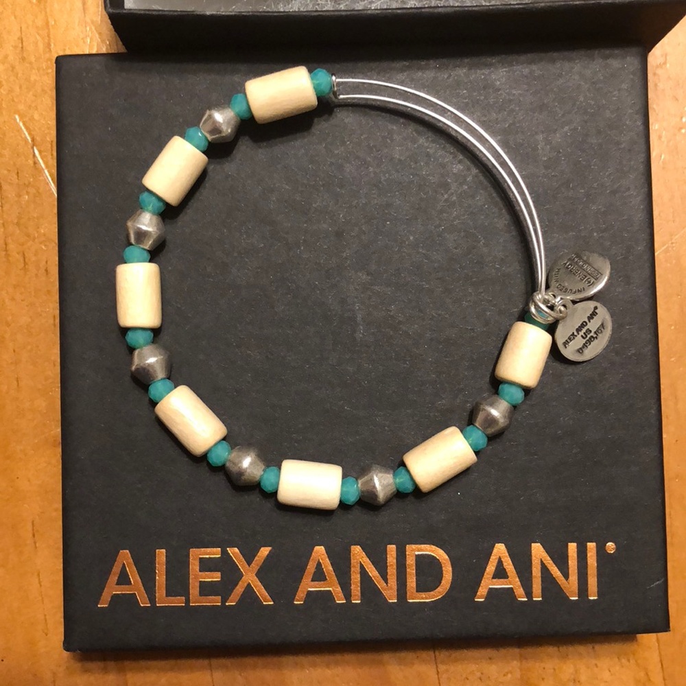 Alex and Ani Expandable Beaded Bangle NIB